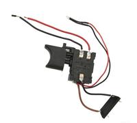 Interrupteur de perceuse rechargeable 12 V avec contrôle, contrôleur de moteur CC positif/négatif pour perceuses électriques à batterie au lithium, construction en plastique robuste et en métal