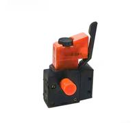 Interrupteur de perceuse variable 10 A - Commande avant et arrière avec trois vis pour outils électriques - Perçage et vissage - Orange