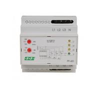 Interrupteur de phase automatique avec réglage du seuil de déclenchement, pour utilisation avec des contacteurs, 6 modules, PF-451,