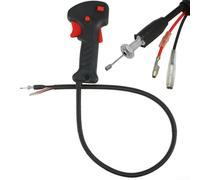 Interrupteur De Poignée De Tondeuse Pour GARDENER, Pour for honda, Pour EUROTEC And Gâchette Accélérateur Tuyau 19Mm, Pour for cg, CYG Series, 80Cm Câble D'accélérateur Débroussailleuse