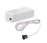 Interrupteur de Porte D'armoire Ac 100-265 V, Détection Automatique | ABS Blanc, Installation Facile, Activation Fiable, pour Placard et Garde-robe, Éclairage sans Contact