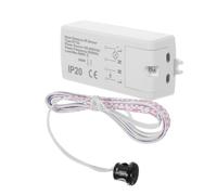 Interrupteur de Porte Électrique Intelligent 100-265 V, Blanc, ABS | Activation Fiable, Allumage Automatique, Installation Simple, pour Garde-manger et Meuble Cuisine