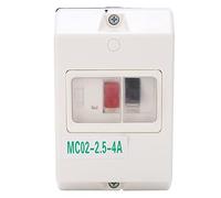 Interrupteur de Protection de Moteur MC02, 2.5-4A, 220V/380V, Disjoncteur Étanche IP55, pour Moteurs Électriques, Applications Industrielles