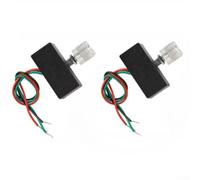 Interrupteur de régulation 12 V pour seringue de jardin électrique, régulateur de pulvérisation en PP pour seringues agricoles, montage facile, accessoires pour pulvérisateur électrique, 2 pièces en
