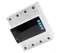 Interrupteur de réinitialisation automatique 4P pour réseau rotatif LED (63 | Protection contre les surtensions et les sous-tensions, réinitialisation automatique, affichage LED, valeurs limites