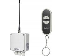 Interrupteur de réseau radio à deux canaux RWS-211D/N avec télécommande Stiro Zamel