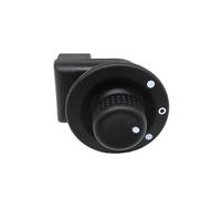 Interrupteur de rétroviseur intérieur pour Clio III Mk3, Laguna 2, Scenic, Megane II et Kangoo (2007-2017) - Référence : 8200002442 - Bouton de Commande de rétroviseur extérieur électrique