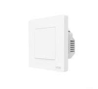 Interrupteur de scène intelligent pour Moes pour Tuya pour ZigBee - Interrupteur mural intelligent - Série Star Ring - Un bouton - Liaison pour toute la maison (1 gang blanc)