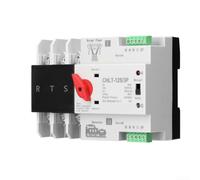 Interrupteur de secours 3P 63 A 230 V pour la maison et le bureau | Changement automatique, temps de réponse de 30 ms, alimentation sans interruption, sans danger pour les appareils
