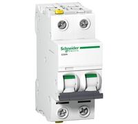 Schneider Electric Disjoncteur Acti9 iC60N A9F03210 2 pôles Courbe B 10 A 400 V