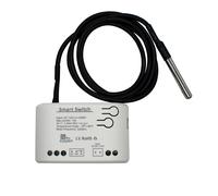 Interrupteur de température pour maison intelligente WiFi, Module d'application Ewelink 7-32V 220V 2000W, Thermostat Intelligent, fonctionne avec Alexa Google Assistant