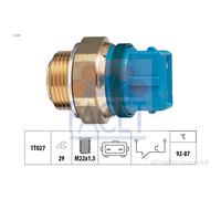 Interrupteur de température, ventilateur de radiateur FACET 7.5201