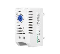 Interrupteur de Thermostat Mécanique 12V 1Pc 0-60℃ Interrupteur de Contrôleur de Température de Thermostat Mécanique électrique Compact Réglable Nouveau(KTS011)