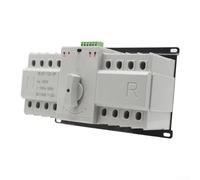 Interrupteur de transfert double puissance 4P 125 A commutateur automatique | Commutation automatique, 4 broches, 63 A, priorité secteur, alimentation sans interruption, sûre