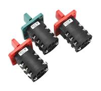 Interrupteur de transfert réversible for moteur à induction HZ5D-10/1,7 M05 M06 1,7 kW 10 A, commutateur à cames universel tripolaire à deux tensions(10A 1.7 M05 GREEN)