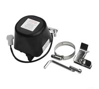 Interrupteur de valve en alliage de cuivre pour conduites d'eau et de gaz avec fonctionnement manuel détachable et support d'alimentation 12 V 1 A (1/2)