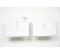 Meross Interrupteur volet roulant connecté MRS100KIT – Lot 2, fil neutre requis, Alexa/Google