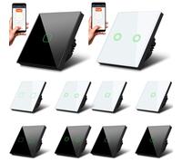 Interrupteur d'éclairage Compatible avec Tuya APP Smart WiFi 2-fois Maclean