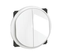 Interrupteur d'éclairage modulaire Legrand Céliane 10A, blanc