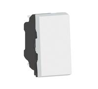 LEGRAND - Interrupteur Mural Simple ou Va-et-vient 10A Mosaic Easy-Led - Commande d'Éclairage 1 Module - Sans Plaque/Sans Support - Fabriqué En France - Blanc