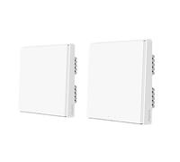 Interrupteur d'éclairage sans fil Zigbee, haute capacité de charge, compatible avec plusieurs applications, ligne sous tension (1 bouton)Pas de neutre
