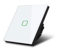 Interrupteur d'éclairage tactile LED en verre blanc Maclean Energy MCE701W blanc G