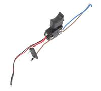 Interrupteur des Vitesses Électrique Réglage 12v 16a de Perceuse | Fonction D’éclairage, Installation Facile, Boîtier en Plastique Noir, pour Outils à Batterie au Lithium