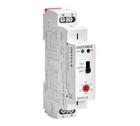Interrupteur d'escalier sur rail DIN Minuterie d'éclairage Interrupteur minuterie relais 220VAC 16A utilisé pour le contrôle de l'éclairage des couloirs(GRT8-LS,AC220V)