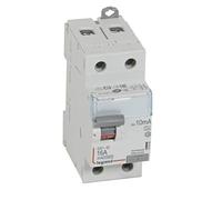 Interrupteur différentiel 2P 230V~ 16A type A 10mA - 2 modules