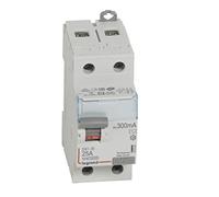 Interrupteur différentiel industriel 2P 300 mA 25-63 A 10 kA C LEGRAND DX³ 411524 25 A