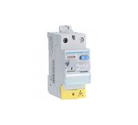 Hager Interrupteur différentiel bipolaire CDA743F 2P 40 A 30 mA Type A bornes décalées à vis
