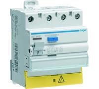 Interrupteur différentiel - Cage à vis 3P+N - 500V 40A - Type AC - 30mA - A bornes décalées