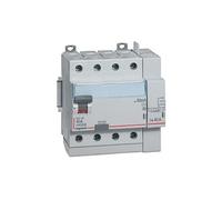Legrand Interrupteur différentiel DX³ 411652 tétrapolaire 40A Type AC 30 mA 400 V vis/auto 5 modules