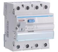 Interrupteur différentiel 4P 40A/30mA type A Hager CDA440J