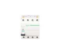 Interrupteur différentiel 4P 63A 0,03A type AC iID A9Z11463 Acti9