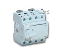 Interrupteur différentiel 4x40A/30mA Type A - Digital electric 03442