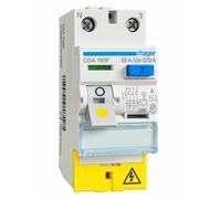 Hager Interrupteur différentiel CDA765F 63 A 30 mA Type A bornes décalées