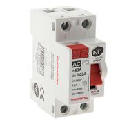 Interrupteur différentiel à vis - 63A type AC NF - Thomson
