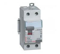 Interrupteur différentiel Legrand 411556 DX3 2P 63A type A 30mA 2 modules