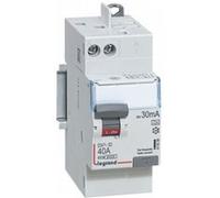 Legrand Interrupteur différentiel DX³-ID 2P 40A Type A 30mA arrivée haute/départ haut 2 modules