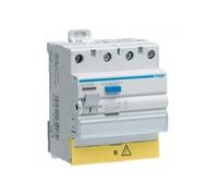 Interrupteur différentiel - Cage à vis 3P+N - 500V 40A - Type AC - 30mA - A bornes décalées