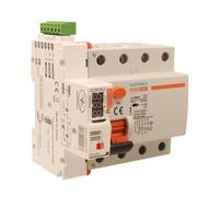 Interrupteur différentiel de réarmement automatique triphasé 300mA 63A, sauvetage automatique de réarmement type A, 3 tentatives (10s/60s/300s), occupe 5 modules DIN, RCCB 3P+N 6kA AC 380V, affichage