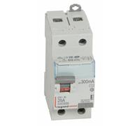 Interrupteur différentiel 2P 230V~ 25A type AC 300mA - 2 modules