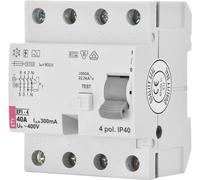 Interrupteur différentiel ETI EFI-4, 4 pôles, 80A, 300mA, type A