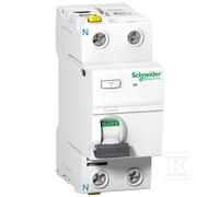 Disjoncteur différentiel 2P 25A 0,03A type AC iID A9Z11225 Acti9