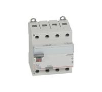 Interrupteur différentiel industriel 4P 300mA 25-63 A 10kA C LEGRAND DX³ 411664 25 A