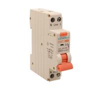 Interrupteur différentiel magnétothermique 1 module type A, 25 A C25, RCBO Slim 1P+N 6 kA 30 mA 220 V, courbe C, série PL8 HT professionnelle