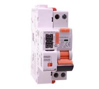 Interrupteur différentiel magnétothermique WiFi avec réarmement automatique, type A-SI courbe B 16 A, RCBO 1P+N 6 kA 30 mA 220 V, application Tuya Smart Life, seulement 2 modules DIN