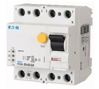 Interrupteur différentiel numérique Eaton, 63A, 4p, 300mA, type G/A 168651