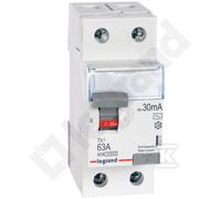 P302 2P 63A 30MA Interrupteur différentiel TYPE AC TX3